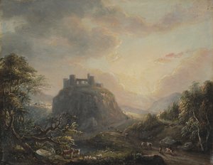 Paisaje con castillo
