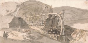 Minas de plomo de Lord Hopetoun de Paul Sandby