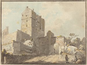 Castillo de Roslin de Paul Sandby