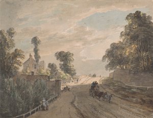 El desvío de Bayswater de Paul Sandby