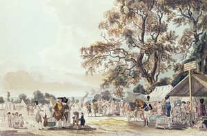 El campamento en Hyde Park de Paul Sandby