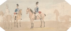 Los Dragones Ligeros de Paul Sandby