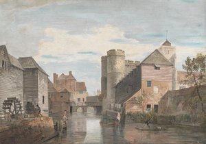 The Westgate, Canterbury de Paul Sandby