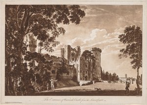 Views of Warwick Castle:  The Entrance of Warwick Castle from the Lower Court