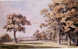 Castillo de Windsor: desde el Gran Parque de Paul Sandby