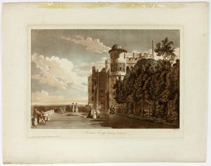Terraza de Windsor mirando hacia el este de Paul Sandby