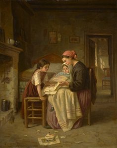 El niño enfermo, c.1870-75