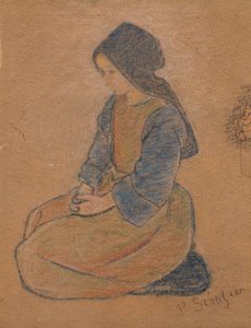 Bauernmädchen de Paul Sérusier