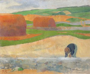 Recolector de algas de Paul Sérusier