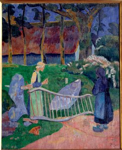 El barril de flores o el pouldu de Paul Sérusier