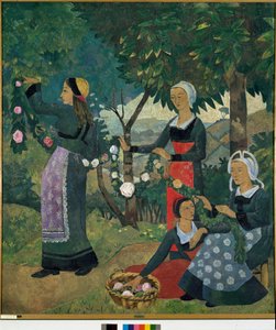 La guirnalda de rosas de Paul Sérusier