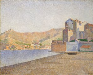 La playa de la ciudad, Collioure, Opus 165