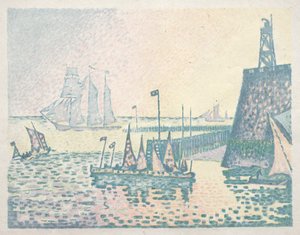 Tarde, el muelle en Vlissingen (1898)