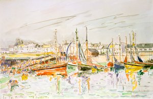 La Turballe, 1930 de Paul Signac