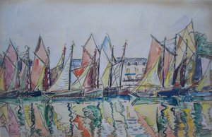 Le Pouliguen, 1929 de Paul Signac