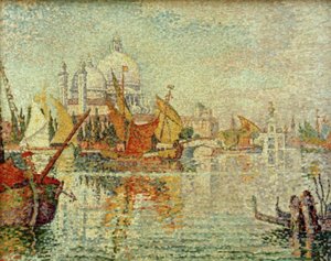Anclaje de la Giudecca (Venecia) de Paul Signac