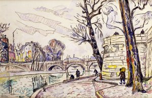 Quai de Seine de Paul Signac