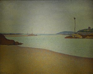 Saint-Briac, Las balizas de Paul Signac