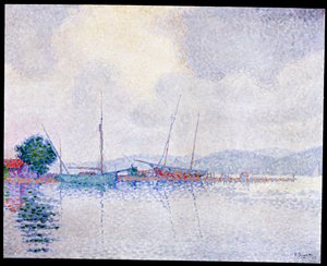 Saint-Tropez, después de la tormenta, 1895 de Paul Signac
