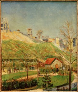 Plaza Saint-Pierre (construcción del Sacré-Coeur) de Paul Signac