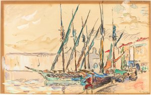 San Tropez de Paul Signac