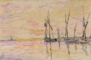 St Tropez, 1918 de Paul Signac
