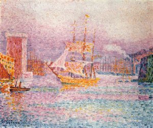 El puerto de Marsella, 1907