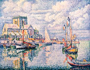 El puerto de Barfleur, 1931 de Paul Signac