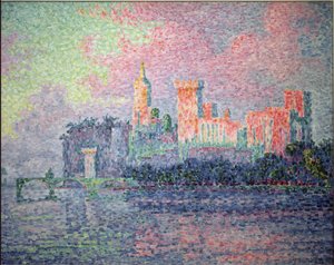 El castillo de los papas en Aviñón - 1900