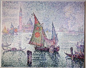 El velo verde, Venecia de Paul Signac