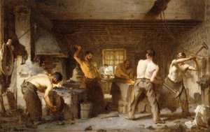 La fragua del herrero de Paul Soyer