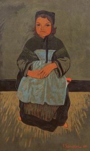 Chica bretona, Marie Francisaille, 1896 de Paul Sérusier