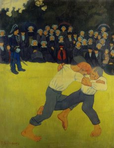 La lucha bretona de Paul Sérusier