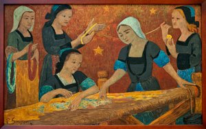Paul Louis Serusier (1864-1927). "La Tapesserie"