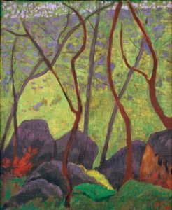 Rocas en el bosque de Huelgoat