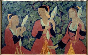Las tres hilanderas de Paul Sérusier