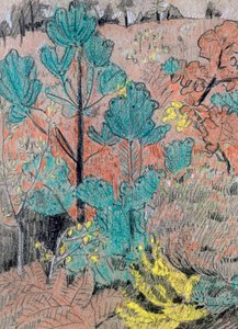 Bajo el bosque, c1883-1927 de Paul Sérusier