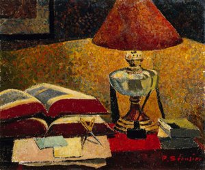 Bajo la lámpara, 1906