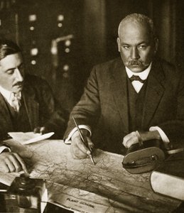 Dr. Vasquez Gomez en el Hotel Imperial en Nueva York, 1911 de Paul Thompson