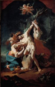 El martirio de San Sebastián de Paul Troger