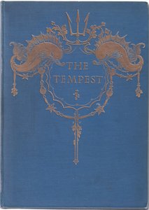 Diseño de portada, ilustración de La Tempestad, 1908 de Paul Vincent Woodroffe