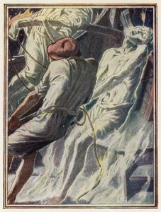 Ilustración para The Ancient Mariner de Coleridge (litografía en color) de Paul Vincent Woodroffe