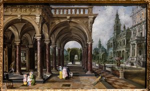 Arquitectura y jardín de Paul Vredeman de Vries