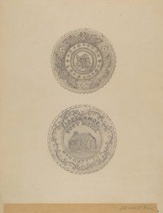Platos de taza de Paul Ward