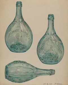Botella de Jenny Lind de Paul Ward
