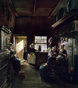 Conversación, 1888 de Paul Weimar