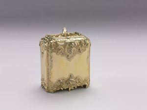Caja de té, 1741-1742 de Paul de Lamerie