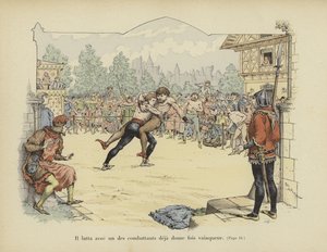 Luchó con uno de los combatientes que ya había ganado doce veces