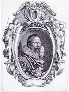 Autorretrato, grabado por Simon de Passe (1595-1647) 1622 de Paul van (after) Somer