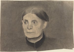 Retrato de una mujer de Paula Modersohn-Becker